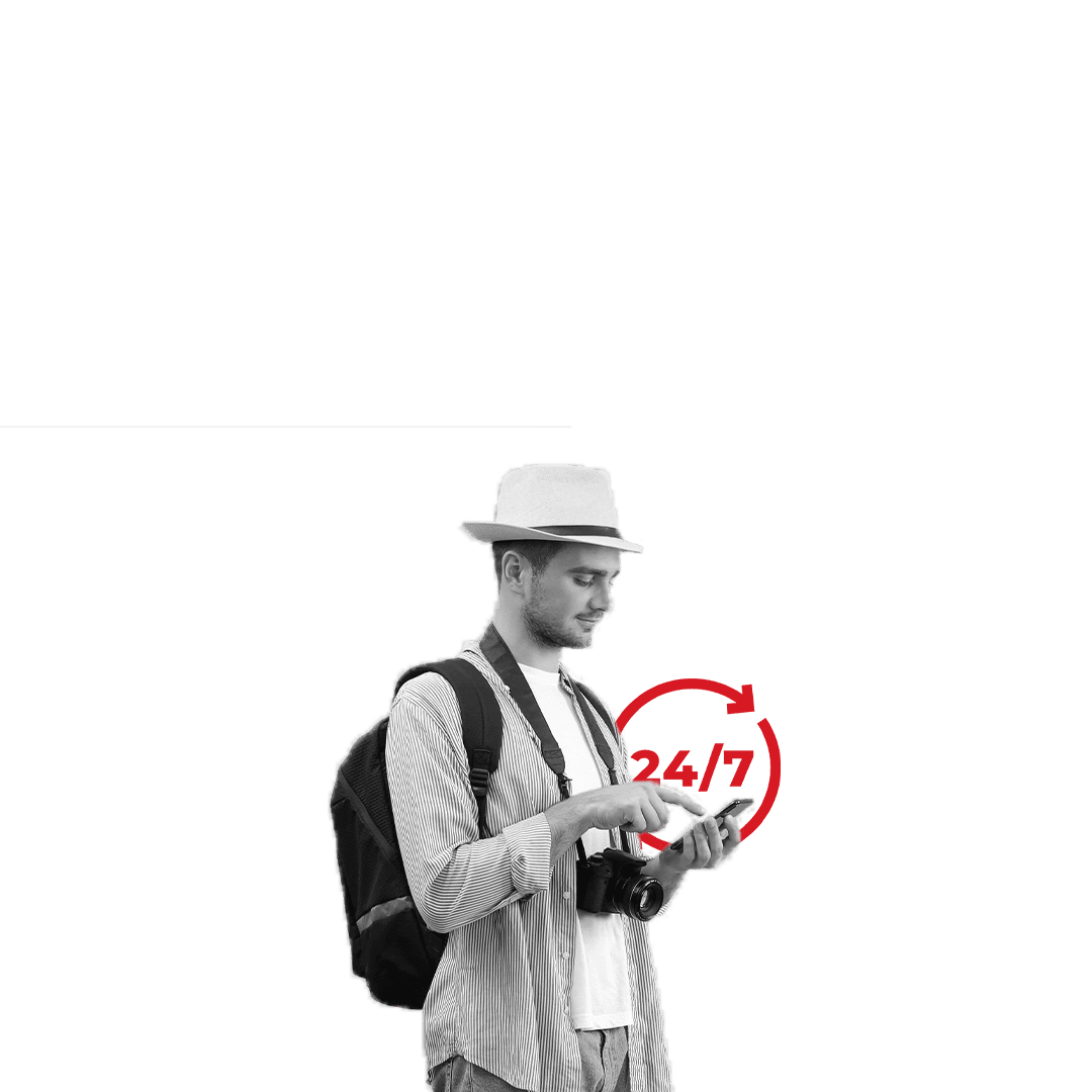 24/7 TRAVEL SUPPORT